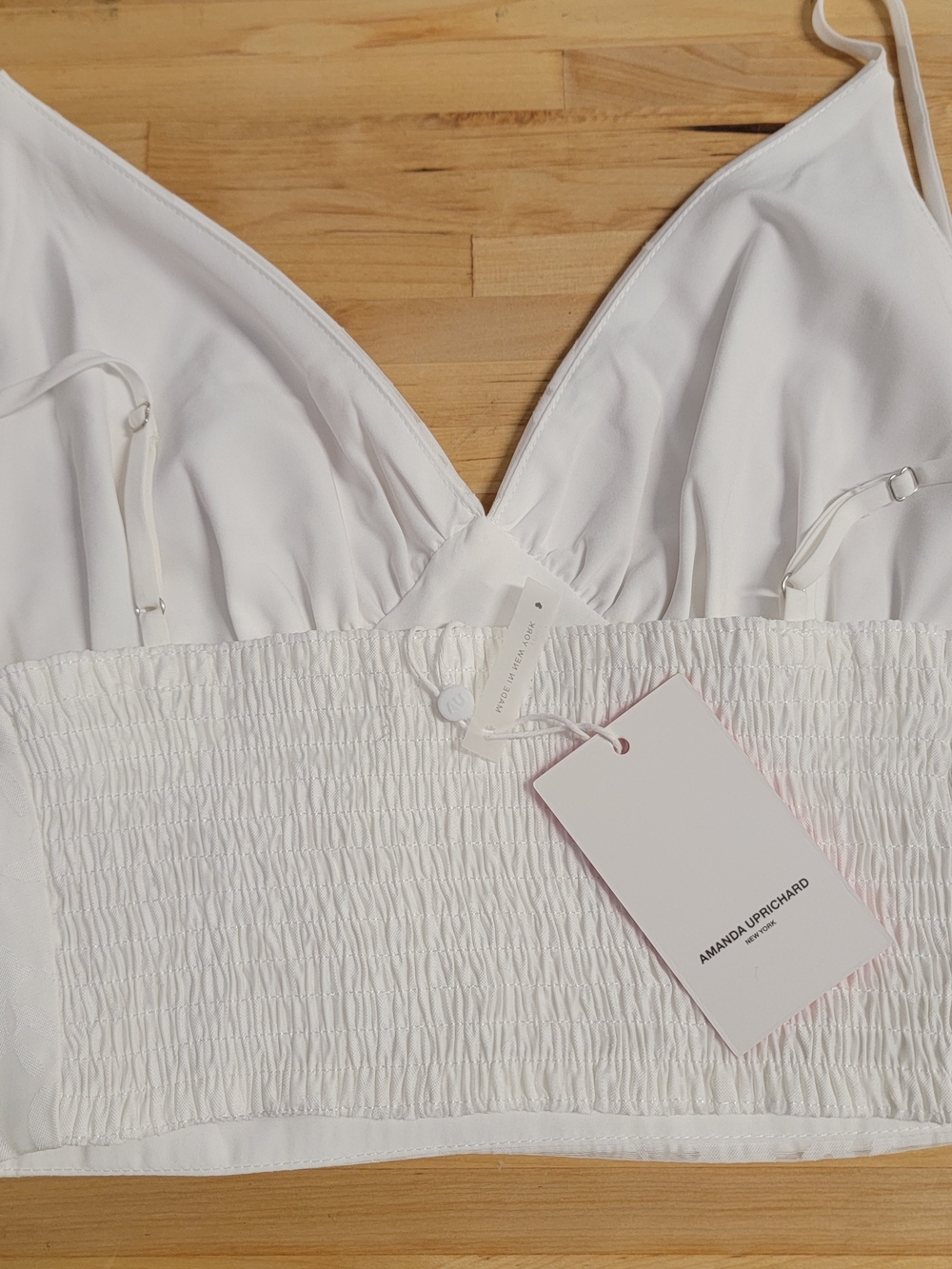Amanda Uprichard White Tiered Mini Skirt & Top - Picture 4 of 6